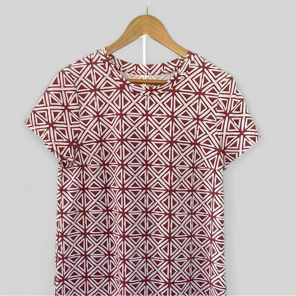 Southern Tide-Women's Chanelle Performance Geo Dress-Dusty Coral-size M-NWT - Picture 11 of 11